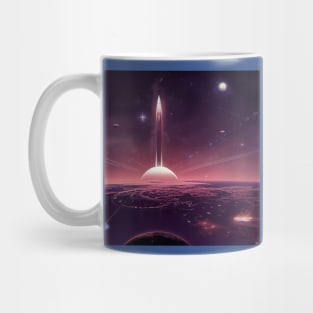 Interplanetary Spaceport Mug